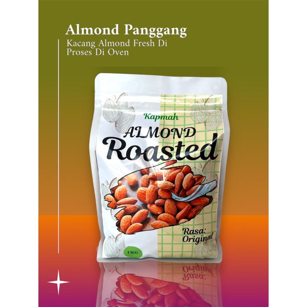 

Almond Panggang - KAPMAH Almond Roasted 500gram