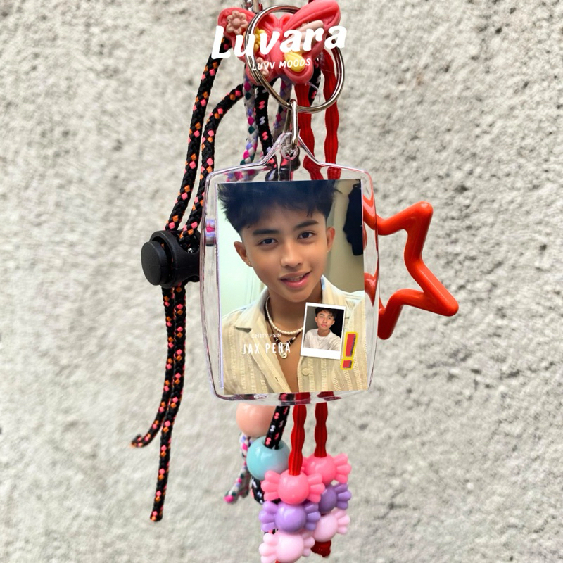 Gantungan Kunci Akrilik JAX PENA premium Bonus PHOTOCARD