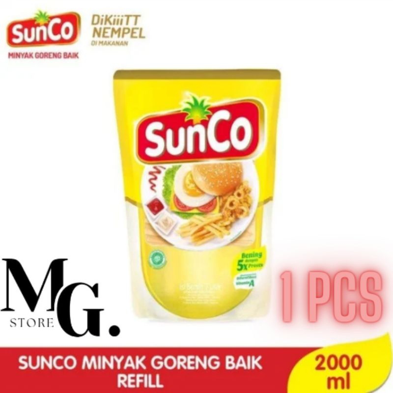 

MINYAK GORENG MURAH SUNCO KEMASAN REFIL 2 LITER X 1 PCS
