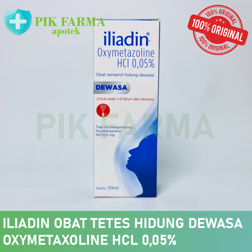 Iliadin Dewasa 0.05% Nasal Spray 10 ml