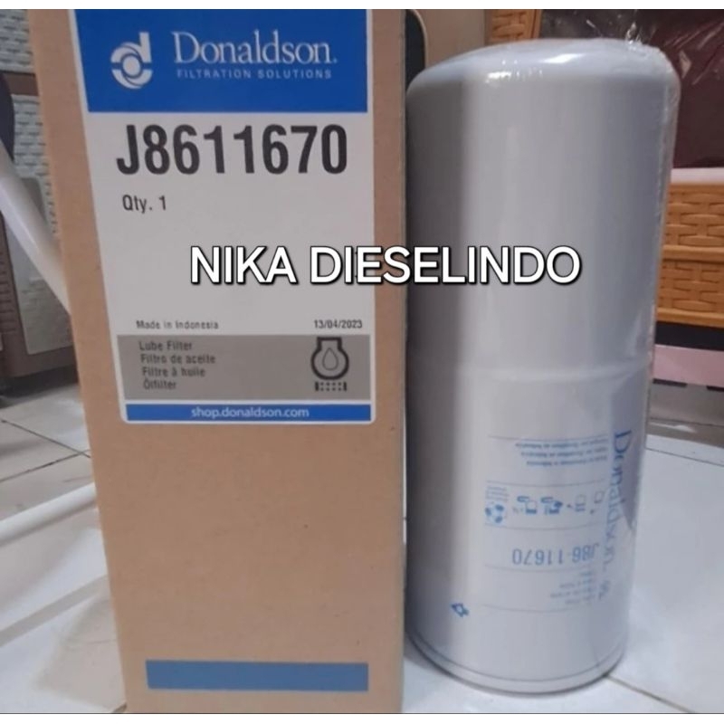 LUBE FILTER J8611670 DONALDSON J86-11670