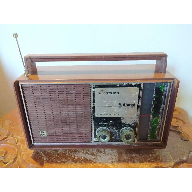 radio jadul national intelics Mati original vintage
