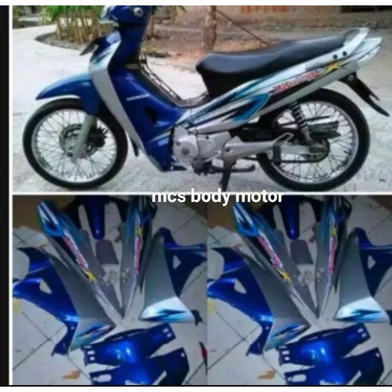 Cover body halus dan kasar motor Honda karisma x 125 D termurah