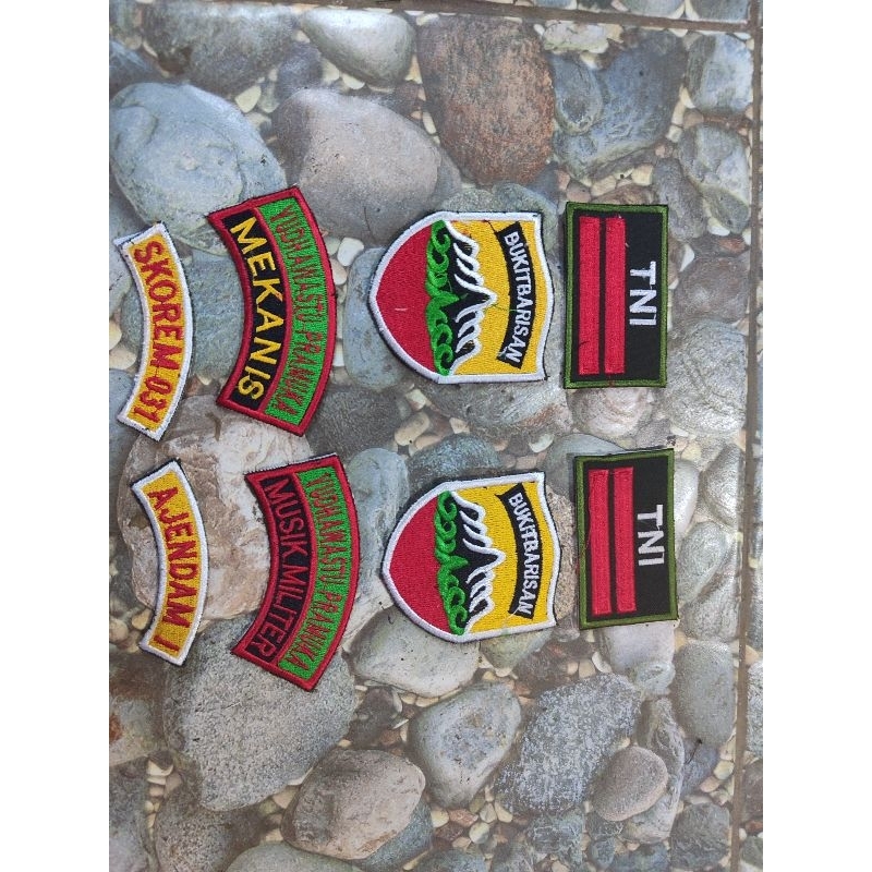 ATRIBUT PDH LOKASI/KODAM/LOGO SATUAN