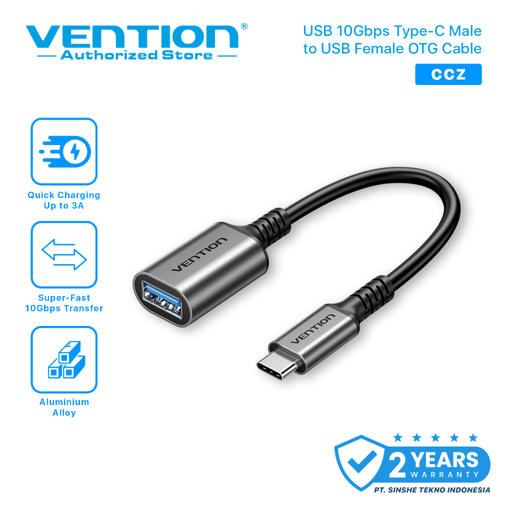 Vention Kabel OTG Micro Usb Micro b Type C Mini Usb 5 Pin 2.0 3.0 3.1 High Speed Data