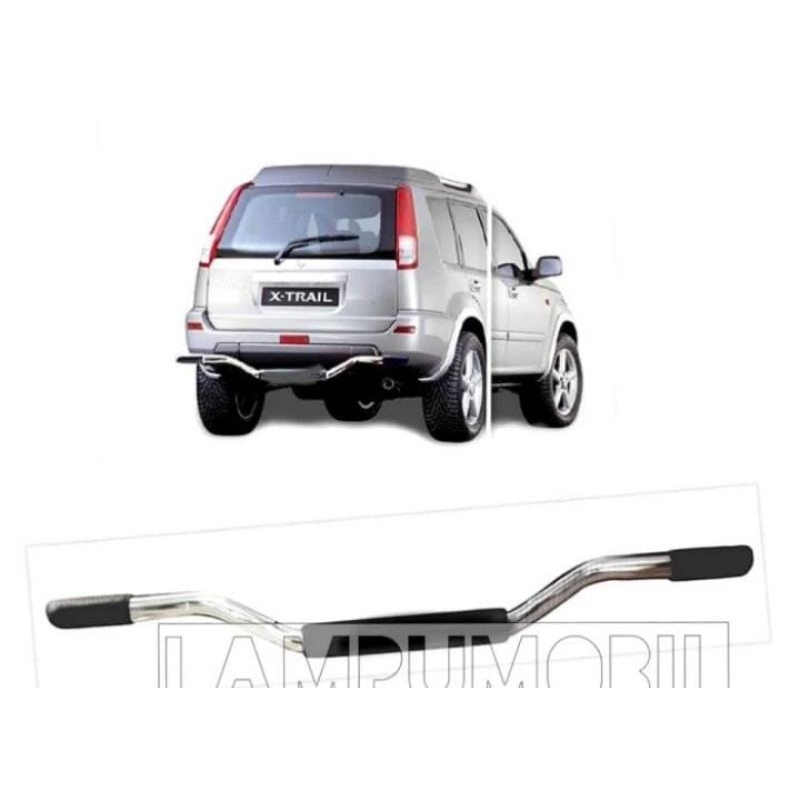 tanduk bumper belakang besi mobil Nissan Xtrail X-Trail