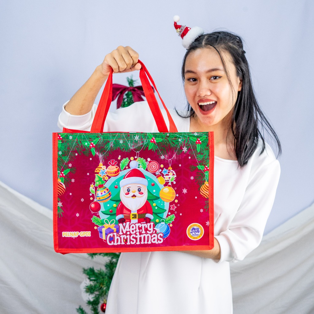 

Tas Souvenir Natal dan Tahun Baru / Bingkisan Natal