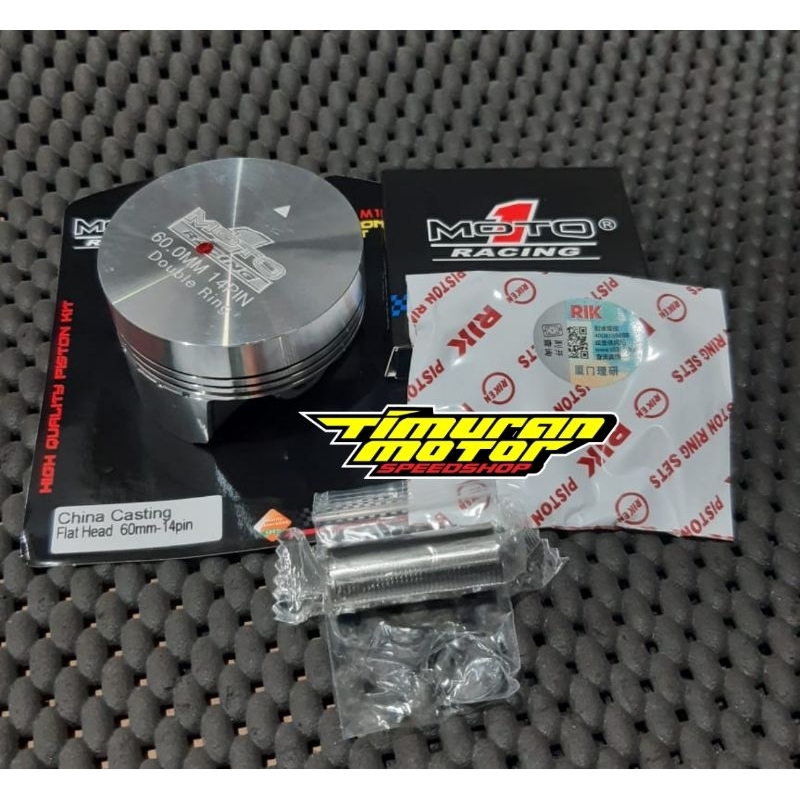 PISTON MOTO 1 60 MM PEN 14 CASTING M1R