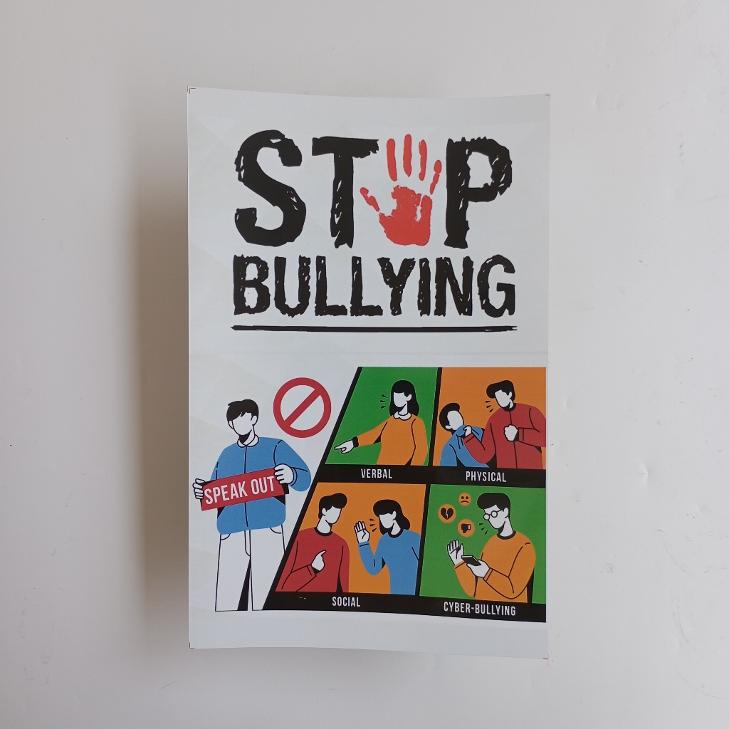 

Stiker Stop Bullying - Speak Out - Social - Verbal - Physical - Cyber Bullying - Stiker Vinyl