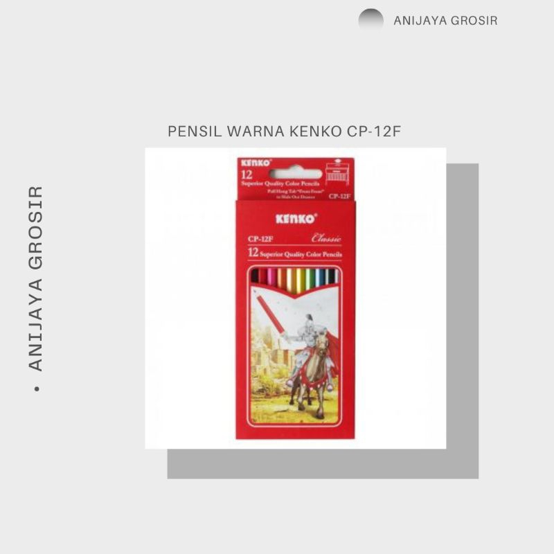 

PENSIL WARNA CLASSIC PANJANG ISI 12 [CP-12F] Stationery