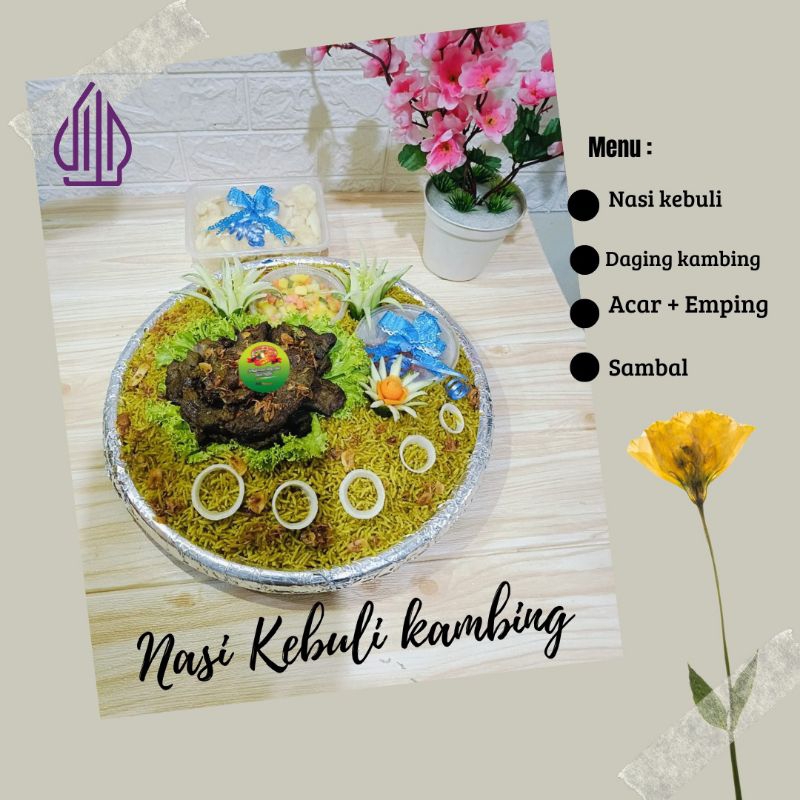 

Nasi Kebuli/Nasi Kebuli Daging Kambing/Nasi Kebuli 10 porsi