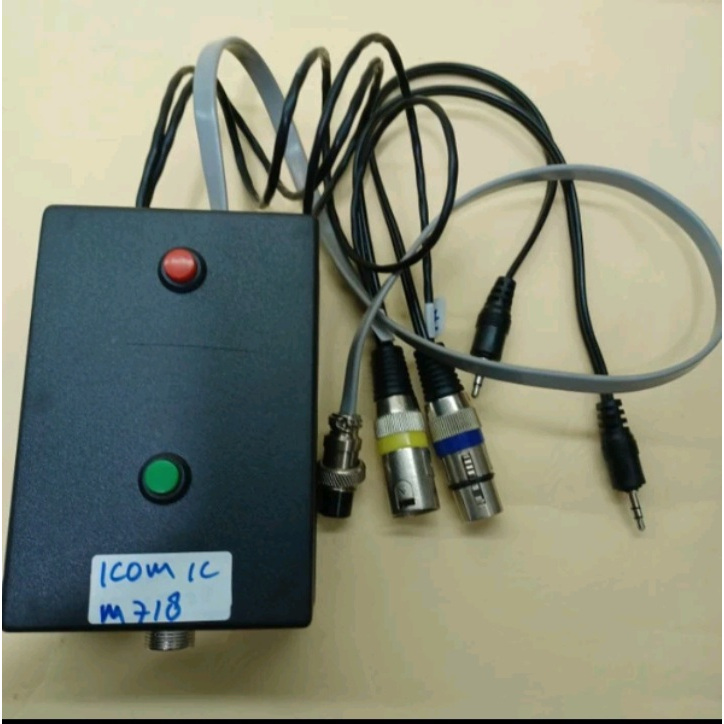 PTT BOX ICOM IC 718 HF SSB ASESORIES PTT BOX