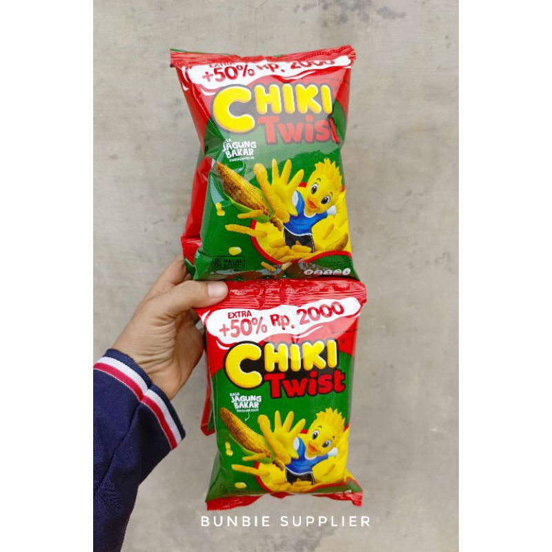 

CHIKI Twist Rasa Jagung Bakar Isi 5pcs (RENCENG)