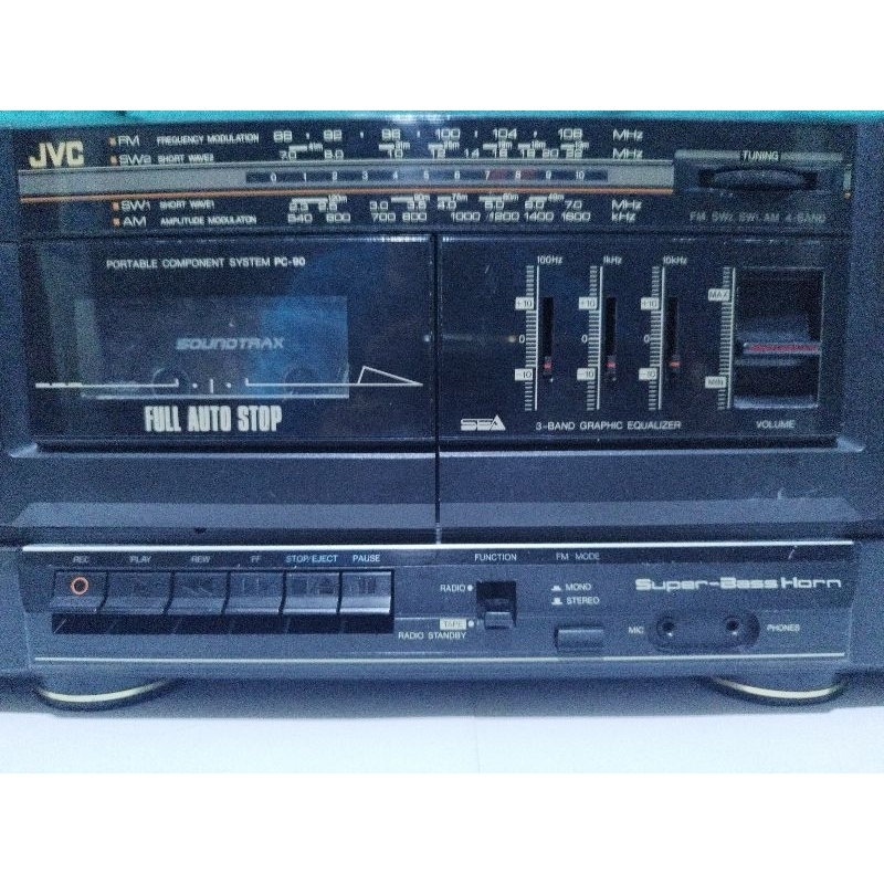 JVC PC-90 Mini Compo Portable Component System