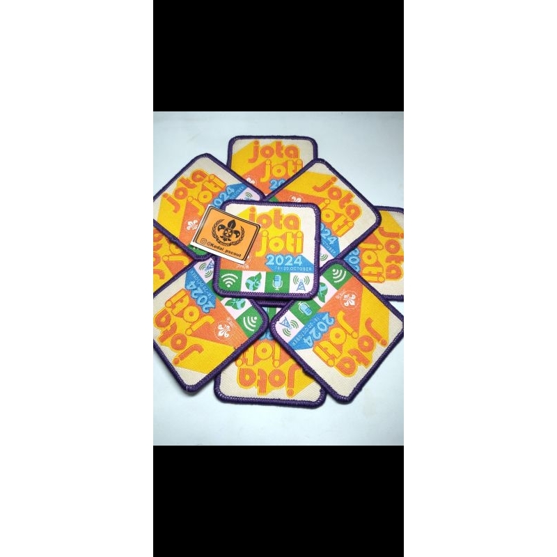 Patch Badge JOTA JOTI 2024 woven