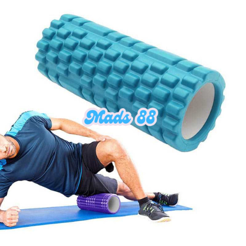 Roller Rol Alat Peregangan Stimulasi Otot Tubuh Badan Olahraga Gym Fitness Portable