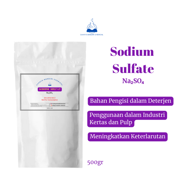 Sodium Sulfate / Sodium Sulfat / Natrium Sulfat 500gr
