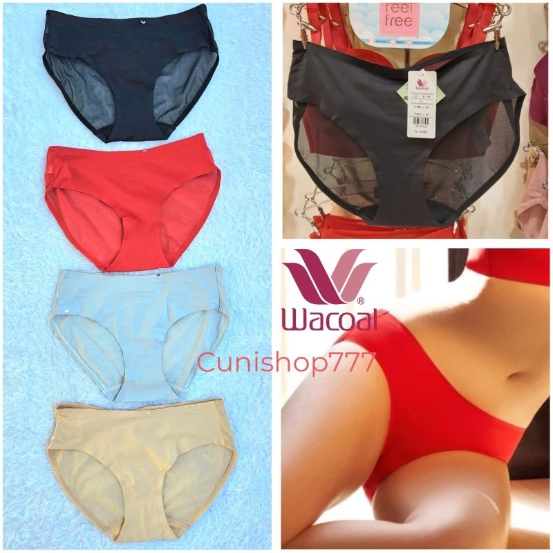 PANTY MIDI WACOAL NANO FRESH ANTI BACTERIAL MESH TRANSPARAN CELANA DALAM WANITA CD ip5353 k189 ip 53