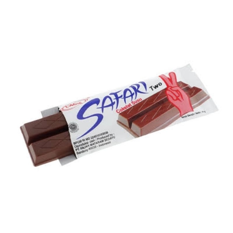 

L'Agie Safari Milk Chocolate / Cokelat Susu 30 gram