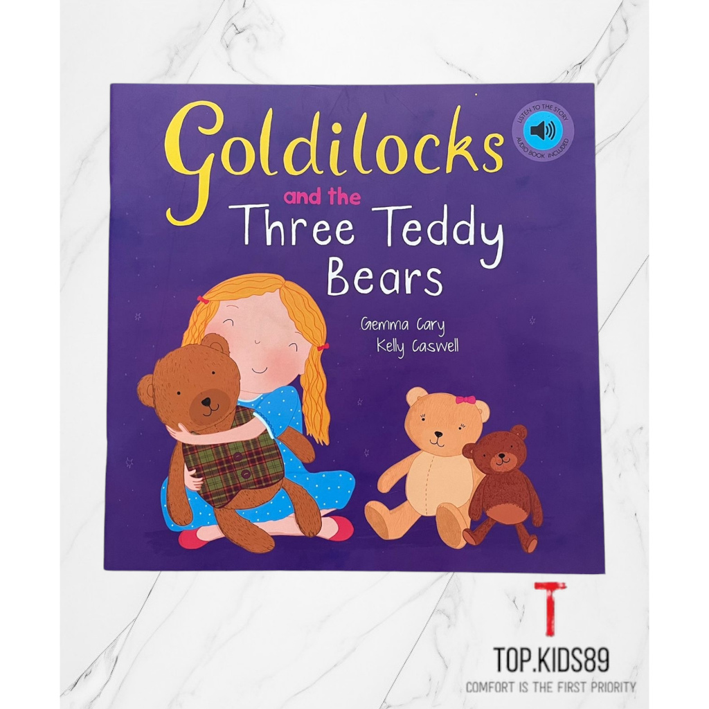 Story Book The Goldilocks and the Three Teddy Bears