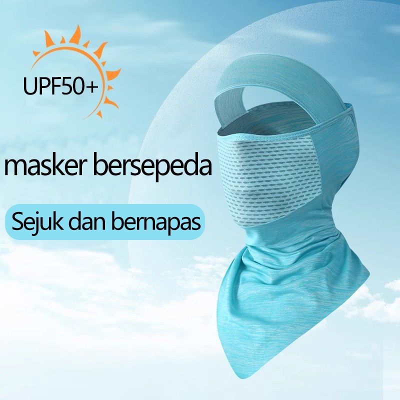 masker motor masker motor full face masker penutup wajah pria Masker bersepeda seluruh wajah yang da