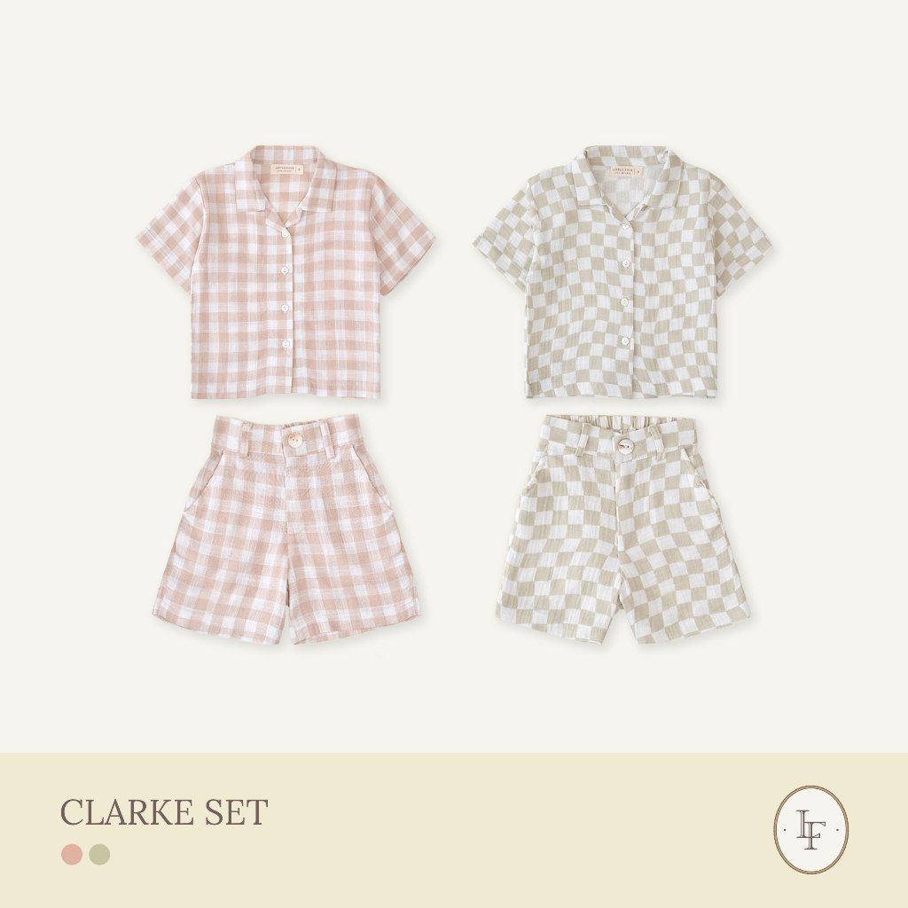 Clarke Set | Setelan Baju Anak Little Folk