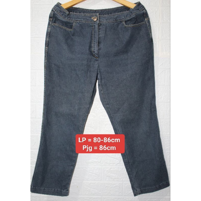 PRELOVED JEANS HIGH WAIST