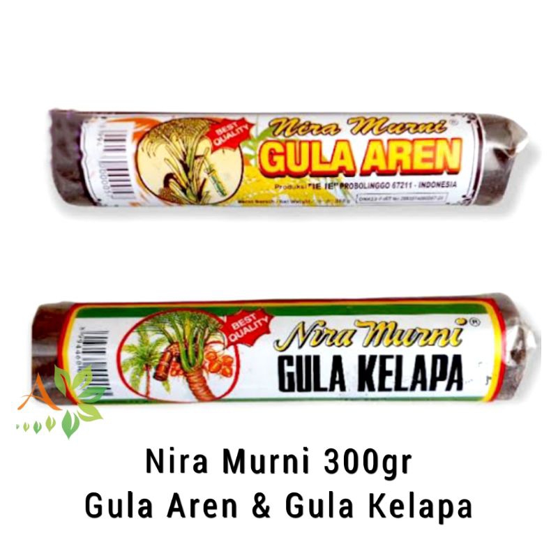 

Nira Murni Cap Ie Ie Gula Aren | Gula Kelapa 300gr