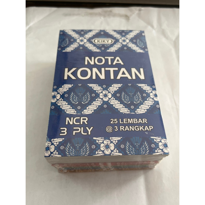 

NOTA KONTAN 3 PLY KIKY 3 RANGKAP , NOTA 3 PLY