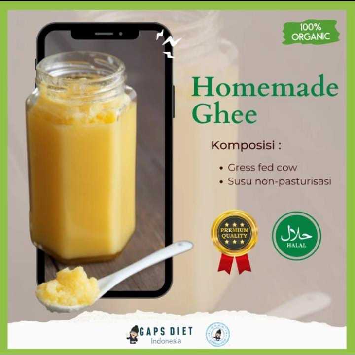 

GAPS APPROVED HOMEMADE GHEE