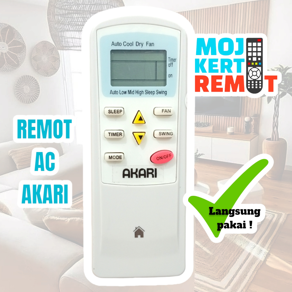 REMOTE AC AKARI TURBO