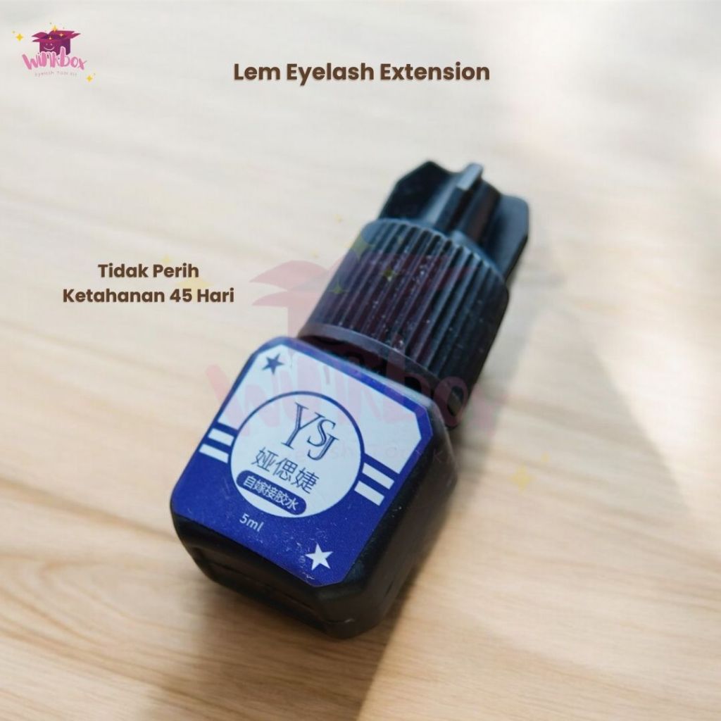 Lem Eyelash YSJ - Lem YSJ - Tanpa Perih - Lem Bulu Mata - Lem Eyelash Extension - YSJ