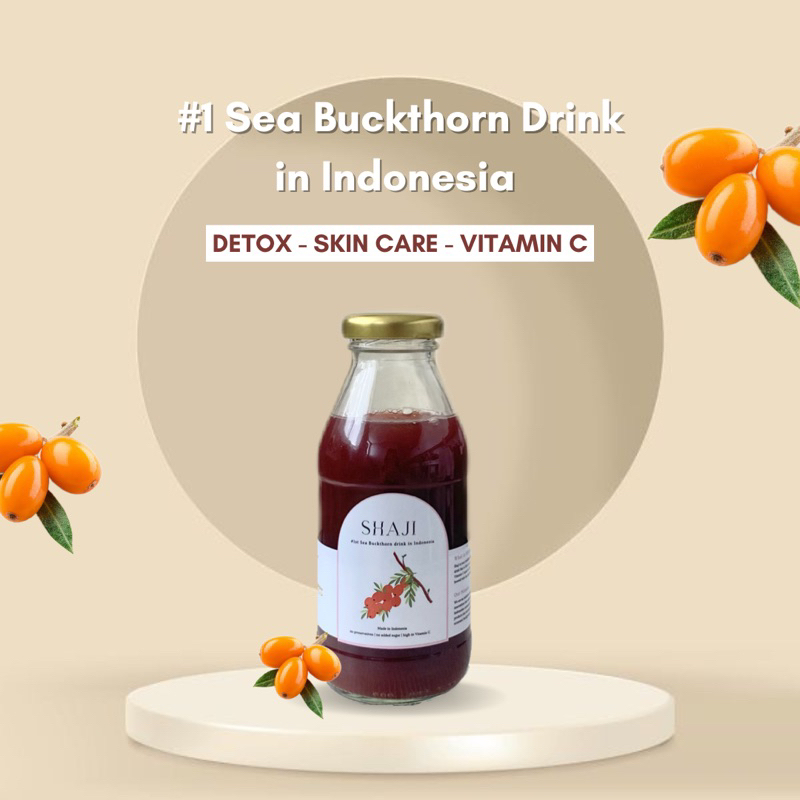 

Detox and Skincare Sea Buckthorn juice (315 ml)