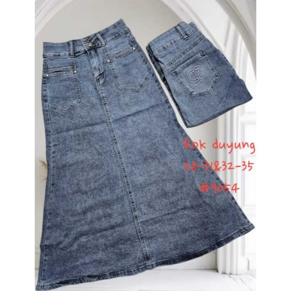 KERENT - Rok Duyung Jeans Premiun Bkk Kerent KR - Bawahan wanita - Kode 9054