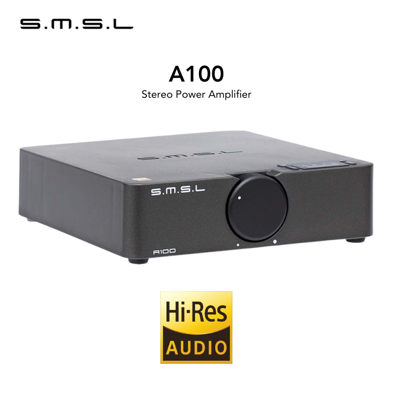 Amplifier SMSL A100 A-100 A 100 Stereo Amplifier 2x80W Infineon Chip