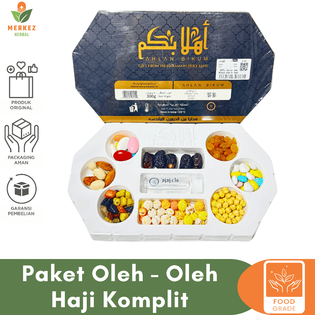

Promo 7.7 Paket Oleh Oleh Haji dan Umroh Premium Lengkap Grosir Isi Air Zam Zam Coklat Kerikil