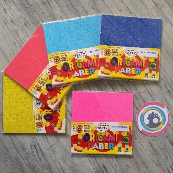 

ASTURO Kertas Origami Paper Motif Metrik 12X12