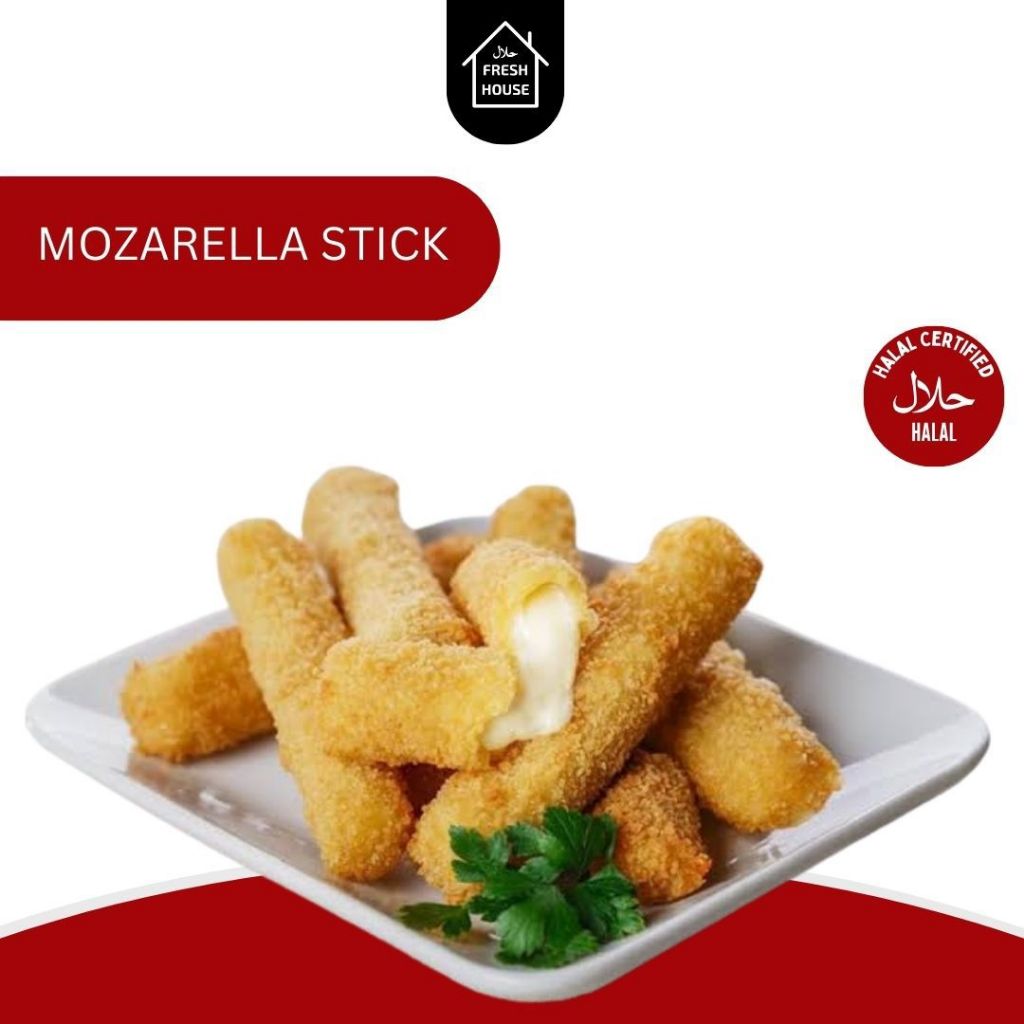 

MOZARELLA STICK FROZEN ISI 10PCS