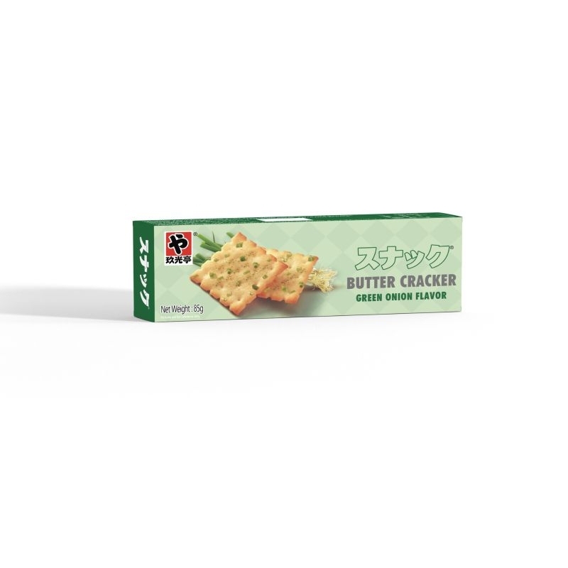 

JGT Butter Cracker Green Onion 85g/box 葱香饼干