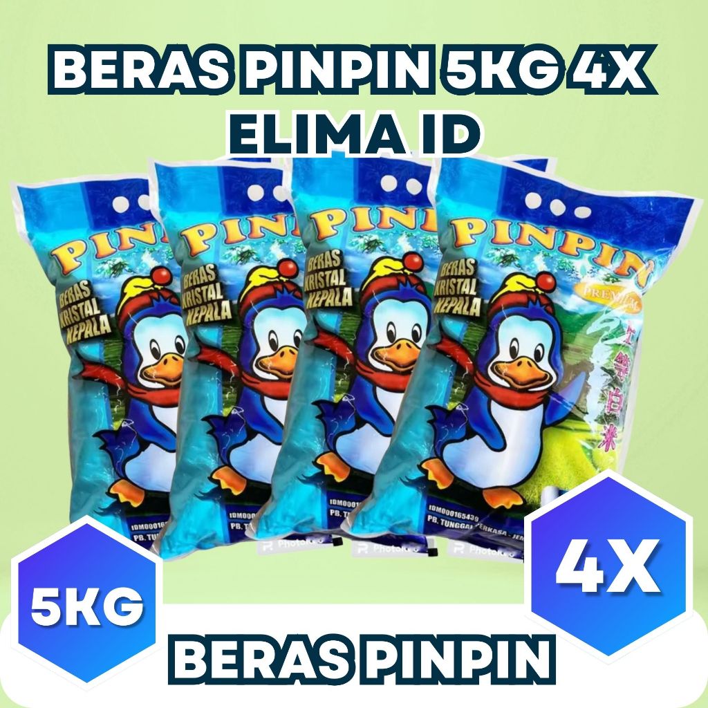 

Beras PINPIN 5kg isi 4pcs