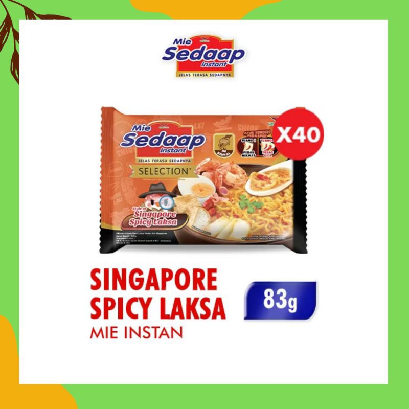 

MIE SEDAAP INSTAN SINGAPORE SPICY LAKSA 83g