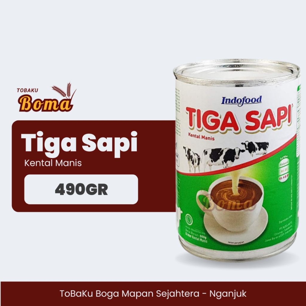

Tiga Sapi Kental Manis (490gr)