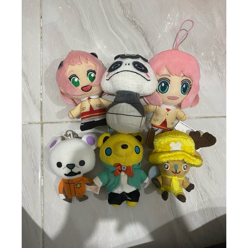 GANCI BONEKA ANIME PRELOVED (ANYA, YOKAI, OP, DLL)