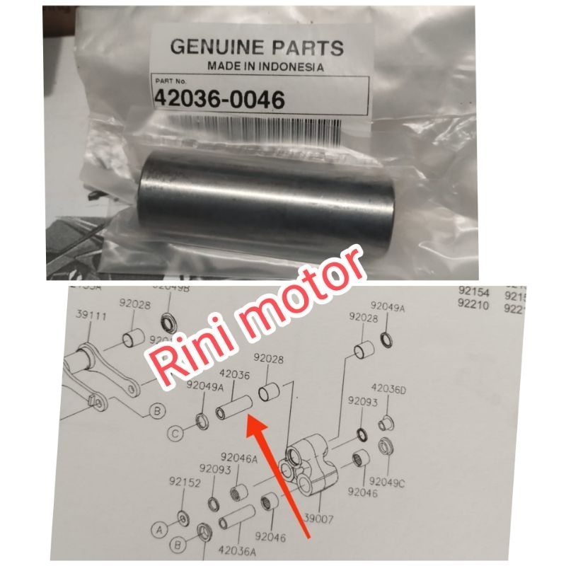 bosh unitrack klx 150 original