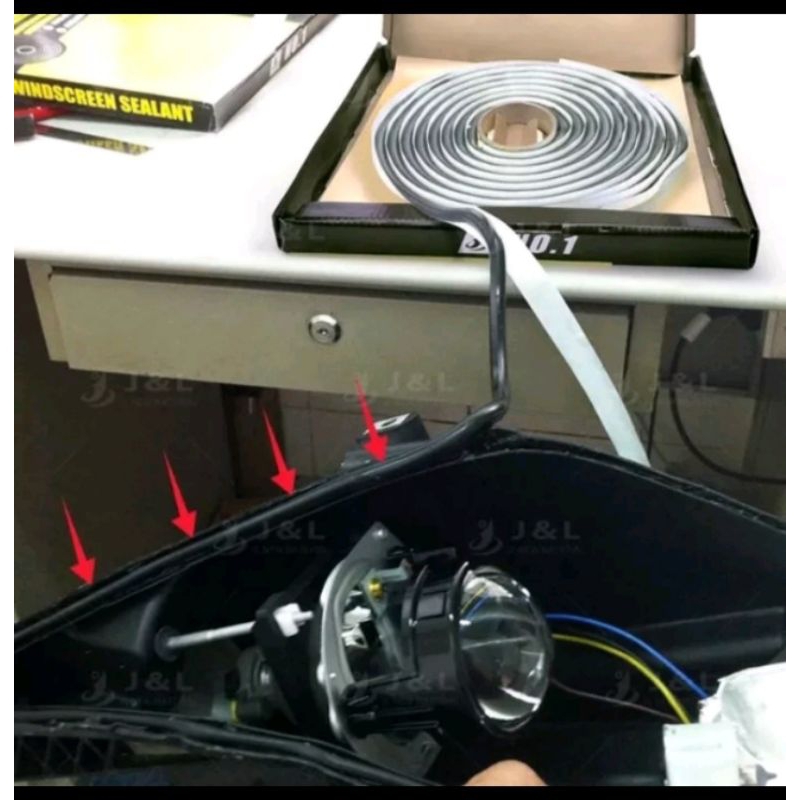 LEM BUTYL MIKA HEADLAMP STOPLAMP MOTOR MOBIL