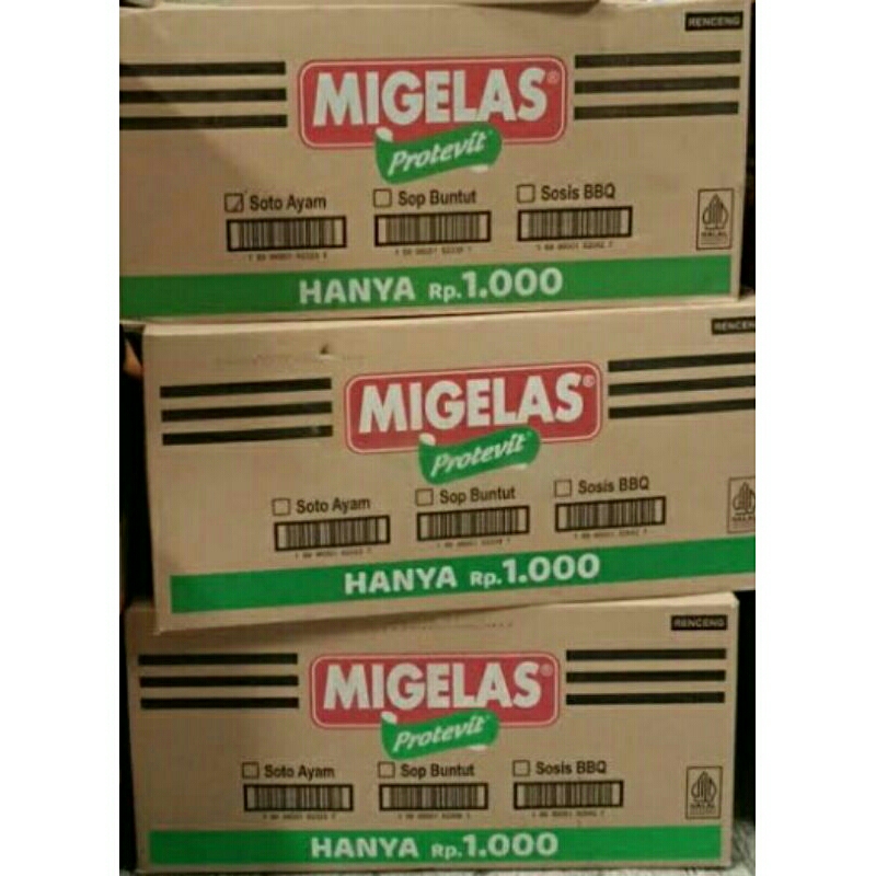 

mie gelas satu dus/box isi 12 renceng