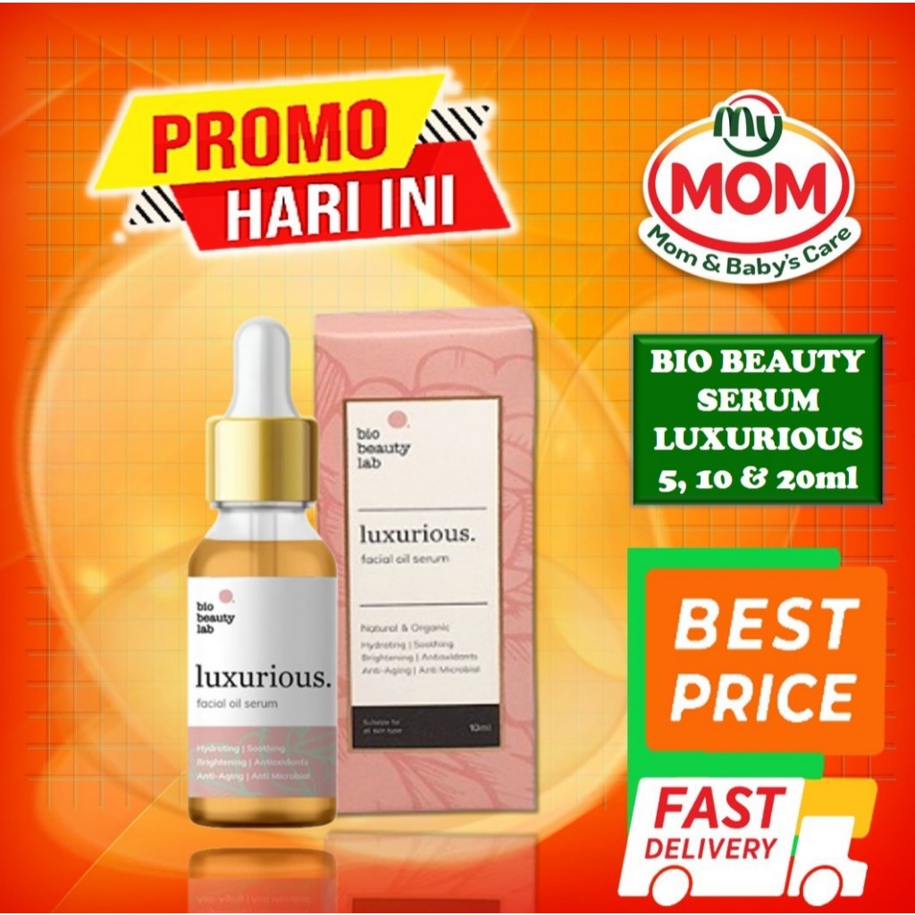 Bio Beauty Lab Luxurious Facial Oil Serum 5ml & 10ml & 20ml - Face Serum - Minyak Wajah - MyMom