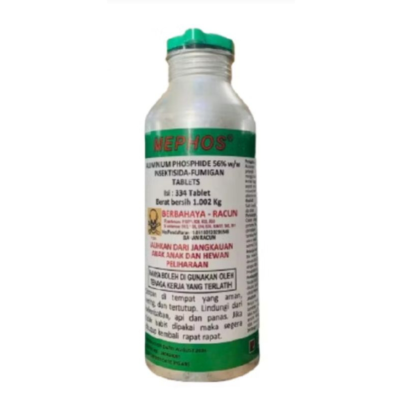 Botol bekas obat kutu beras