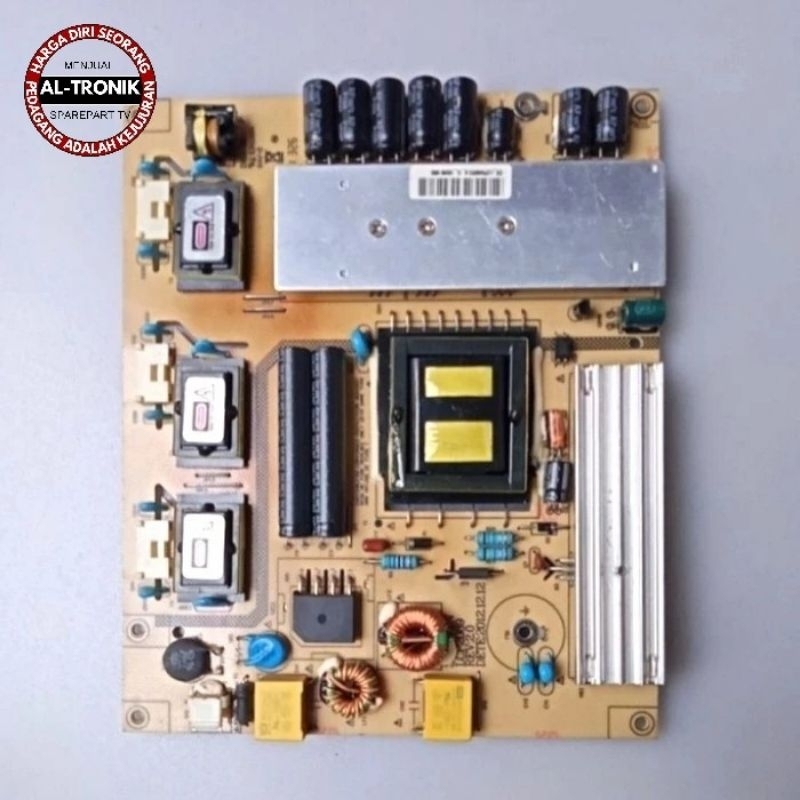 POWER SUPPLY TV LCD POLYTRON 24 INCH TYPE PLM 24B67 REGULATOR PSU POWER SUPLAY POLITRON PLM24B67 ORI