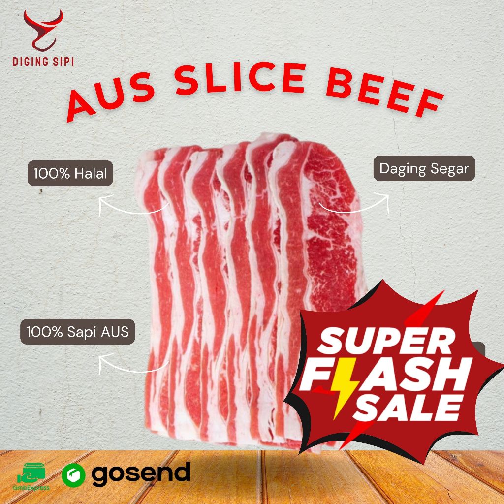 

AUS SLICE BEEF SHORTPLATE TERMURAH